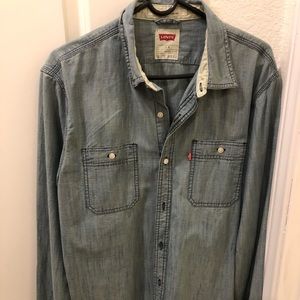 Levi’s work denim shirt